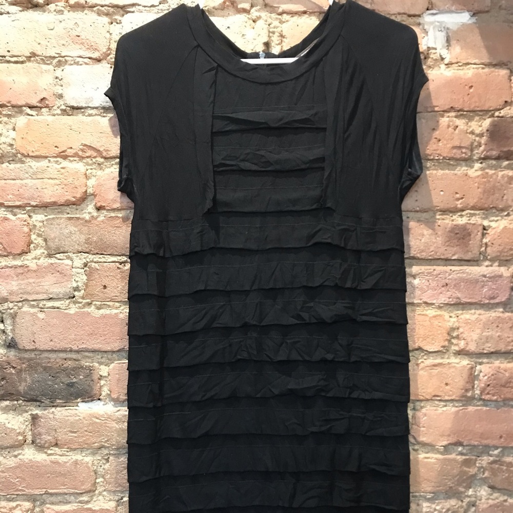 BCBG MAXAZRIA black cocktail dress